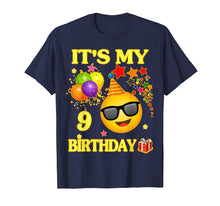 Ladda upp bild till gallerivisning, Funny shirts V-neck Tank top Hoodie sweatshirt usa uk au ca gifts for 9 Years Old It's My Birthday Emoji Shirt 9th Birthday 744792
