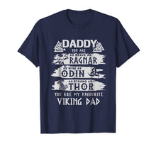 Ladda upp bild till gallerivisning, Viking Daddy As Odin As Thor Father Day Tee Shirt 130554
