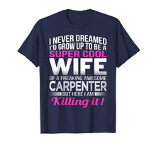 Ladda upp bild till gallerivisning, Funny shirts V-neck Tank top Hoodie sweatshirt usa uk au ca gifts for Carpenter's Wife T Shirt Funny Gift for Wife of Carpenter 1276187
