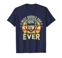 Ladda upp bild till gallerivisning, Best Doodle Dad Ever - Vintage Golden Doodle Fathers Day T-Shirt 109484
