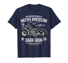 Ladda upp bild till gallerivisning, Native American Classic Motorcycle Biker T-Shirt 764864
