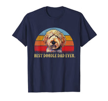 Ladda upp bild till gallerivisning, Mens Vintage Goldendoodle Dad T-Shirt - Best Doodle Dad Ever 60896
