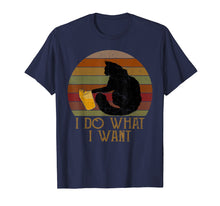 Ladda upp bild till gallerivisning, Funny shirts V-neck Tank top Hoodie sweatshirt usa uk au ca gifts for Retro Vintage I Do What I Want Cat Tshirt Cat Lover Gifts 3314860
