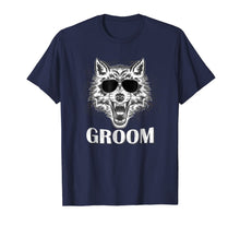 Ladda upp bild till gallerivisning, Groom Wolf T-Shirt Bachelor Party Shirt 1491906
