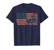 Ladda upp bild till gallerivisning, Farm Tractors America Flag T-Shirt I Patriotic Farming Gift 935428
