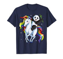 Ladda upp bild till gallerivisning, Funny shirts V-neck Tank top Hoodie sweatshirt usa uk au ca gifts for Panda Shirts for Girls Riding Unicorn Pandicorn Women Gifts 510583
