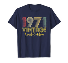 Ladda upp bild till gallerivisning, Funny shirts V-neck Tank top Hoodie sweatshirt usa uk au ca gifts for Vintage 1971 T-Shirt Born in 1971 Retro 48th Birthday Gifts 2647586
