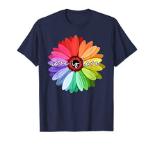 Ladda upp bild till gallerivisning, Love is love t-shirt love daisy lgbt rainbow shirt, gay 23610
