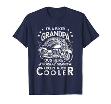 Ladda upp bild till gallerivisning, Funny shirts V-neck Tank top Hoodie sweatshirt usa uk au ca gifts for Im a Biker Grandpa Just Like a Normal Funny Gift Biker Shirt 588483
