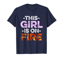 Ladda upp bild till gallerivisning, Funny shirts V-neck Tank top Hoodie sweatshirt usa uk au ca gifts for This Girl Is On Fire Strong Woman Feminist T Shirt 2255722
