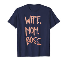 Ladda upp bild till gallerivisning, Funny shirts V-neck Tank top Hoodie sweatshirt usa uk au ca gifts for Wife Mom Boss Rose Gold Glittery Shirt 779410
