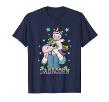 Ladda upp bild till gallerivisning, Funny shirts V-neck Tank top Hoodie sweatshirt usa uk au ca gifts for Dadacorn Unicorn Dad And Baby Fathers Day T-Shirt 211111
