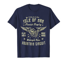 Ladda upp bild till gallerivisning, Funny shirts V-neck Tank top Hoodie sweatshirt usa uk au ca gifts for Isle Of Man TT Racing T-Shirt Vintage Biker Wings Wheel 432147
