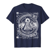 Ladda upp bild till gallerivisning, Funny shirts V-neck Tank top Hoodie sweatshirt usa uk au ca gifts for Dollar All Seeing Eye Illuminati Freemasons Pyramid T-Shirt 606158

