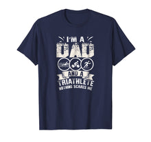 Ladda upp bild till gallerivisning, Funny shirts V-neck Tank top Hoodie sweatshirt usa uk au ca gifts for Swim Run Bike Triathlete Gift T-Shirt / Triathlon Dad 1877754
