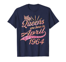 Ladda upp bild till gallerivisning, Funny shirts V-neck Tank top Hoodie sweatshirt usa uk au ca gifts for Queens born in April 1964 55th Birthday Gifts 55 years old 2680879
