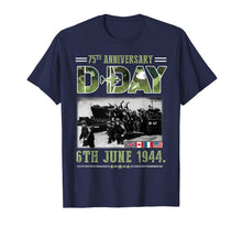 Ladda upp bild till gallerivisning, D Day 6 June 1944 Shirt D-Day 75th Anniversary T-Shirt 131788
