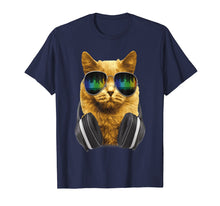 Ladda upp bild till gallerivisning, Funny shirts V-neck Tank top Hoodie sweatshirt usa uk au ca gifts for Cool DJ Cat Kitty with Sunglasses T-Shirt for Cat lovers 3816367
