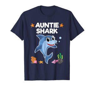Funny shirts V-neck Tank top Hoodie sweatshirt usa uk au ca gifts for Auntie Shark Shirt Aunt T-Shirt Birthday Gifts 1887598