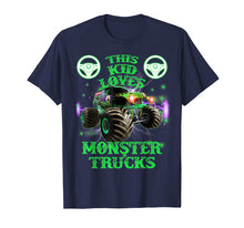 Ladda upp bild till gallerivisning, Funny shirts V-neck Tank top Hoodie sweatshirt usa uk au ca gifts for This Kid Loves Monster Trucks T Shirt Gift for Boys Girls 536747
