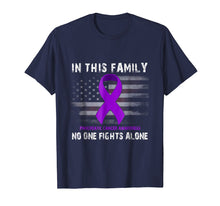 Ladda upp bild till gallerivisning, Funny shirts V-neck Tank top Hoodie sweatshirt usa uk au ca gifts for Pancreatic Cancer Awareness Shirt - No One Fights Alone 1462805
