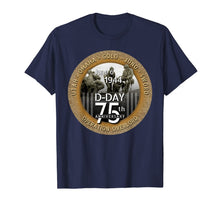 Ladda upp bild till gallerivisning, WWII D-Day 75th Anniversary T Shirt Utah Beach Rescue Tee 77028
