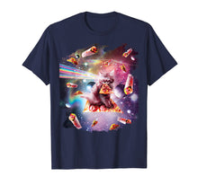 Ladda upp bild till gallerivisning, Funny shirts V-neck Tank top Hoodie sweatshirt usa uk au ca gifts for Outer Space Pizza Cat - Rainbow Laser, Taco, Burrito T-Shirt 1818711
