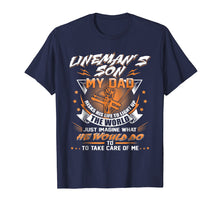 Ladda upp bild till gallerivisning, Funny shirts V-neck Tank top Hoodie sweatshirt usa uk au ca gifts for Lineman's Son Shirt Proud Lineman Fathers Day Gift Shirt 2287543
