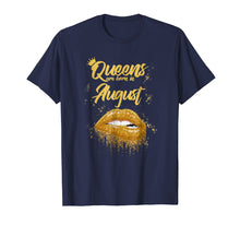Ladda upp bild till gallerivisning, Funny shirts V-neck Tank top Hoodie sweatshirt usa uk au ca gifts for Queens Are Born In August Birthday T-Shirt for Black Women 964243
