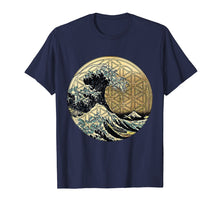 Ladda upp bild till gallerivisning, Funny shirts V-neck Tank top Hoodie sweatshirt usa uk au ca gifts for Flower of life with Kanagawa Japanese The great wave T-shirt 603116
