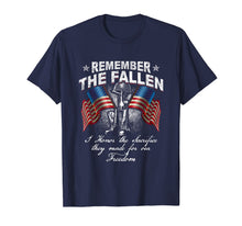 Ladda upp bild till gallerivisning, Remember The Fallen Memorial Day Veteran Gift Shirt 657640
