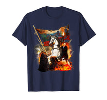 Ladda upp bild till gallerivisning, Funny shirts V-neck Tank top Hoodie sweatshirt usa uk au ca gifts for Vladimir Putin Riding Unicorn Epic Russian Flag T-shirt 2245363
