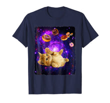 Ladda upp bild till gallerivisning, Funny shirts V-neck Tank top Hoodie sweatshirt usa uk au ca gifts for Space Cat Doughnut Shirt Super Flying Kitty Galaxy T Shirt 494621
