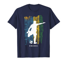 Ladda upp bild till gallerivisning, Funny shirts V-neck Tank top Hoodie sweatshirt usa uk au ca gifts for Rwanda Flag T-Shirt Soccer Player Silhouette 3917191
