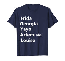 Ladda upp bild till gallerivisning, Frida Georgia Yayoi Shirt T-Shirt 207735
