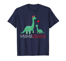 Ladda upp bild till gallerivisning, Mamasaurus T shirt T rex Mama Saurus Dinosaur Women Mom Gift-250755
