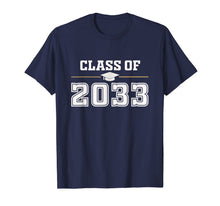 Ladda upp bild till gallerivisning, Class of 2033 Grow With Me Graduation T-Shirt 167712
