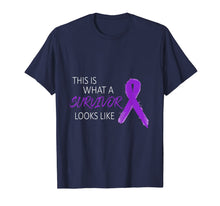 Ladda upp bild till gallerivisning, Domestic Violence Awareness Costume Purple Ribbon Gifts T-Shirt 1003467
