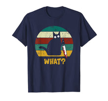Ladda upp bild till gallerivisning, WHAT Murderous Cat With Knife Vintage Halloween Gifts 2019 T-Shirt 249866
