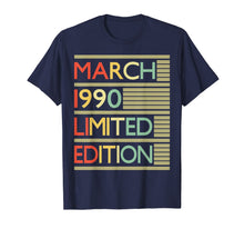 Ladda upp bild till gallerivisning, 30 Years Old Shirt 30th Birthday Gifts Women Men March 1990 T-Shirt-73700
