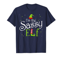 Ladda upp bild till gallerivisning, I'm The Sassy Elf Matching Family Group Christmas Funny Xmas T-Shirt 209418

