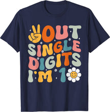 Ladda upp bild till gallerivisning, Groovy minshirts Out Ensiffrig I'm 10 Retro 10 årsdag T shirt
