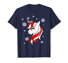 Ladda upp bild till gallerivisning, Funny shirts V-neck Tank top Hoodie sweatshirt usa uk au ca gifts for Christmas Unicorn Fun Girls Kids Snowflake Holiday Xmas T-Shirt 1053320
