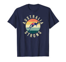 Ladda upp bild till gallerivisning, Australia Strong Kangaroo Retro Graphic T-Shirt-1077624
