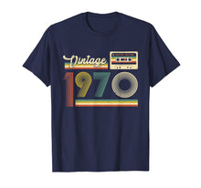 Ladda upp bild till gallerivisning, 50th Birthday Gifts Cassette Vintage 1970 50 Years Old T-Shirt-160783
