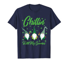 Ladda upp bild till gallerivisning, Chillin With My Gnomies Plaid St Patricks Day Gifts T-Shirt-5896071
