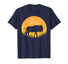 Ladda upp bild till gallerivisning, Gnu Easy Halloween Outfit Wildebeest Moon Costume Gift T-Shirt 888266
