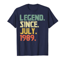 Ladda upp bild till gallerivisning, Legend Since July 1989 T-Shirt Gift Born In 1989 Gift 151128

