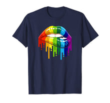 Ladda upp bild till gallerivisning, LGBT Rainbow Lip Gay Pride T-Shirt-860618

