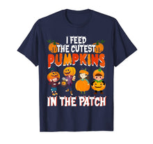 Ladda upp bild till gallerivisning, I Feed The Cutest Pumpkins In The Patch Lunch Lady Halloween T-Shirt 344535
